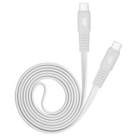 Rivacase CABLE USB-C TO USB-C 1.2M/WHITE PS6005 WT12 RIVACASE