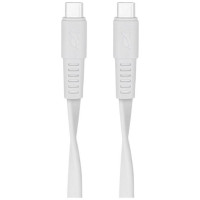 Rivacase CABLE USB-C TO USB-C 1.2M/WHITE PS6005 WT12 RIVACASE