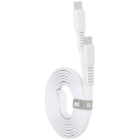Rivacase CABLE USB-C TO USB-C 1.2M/WHITE PS6005 WT12 RIVACASE
