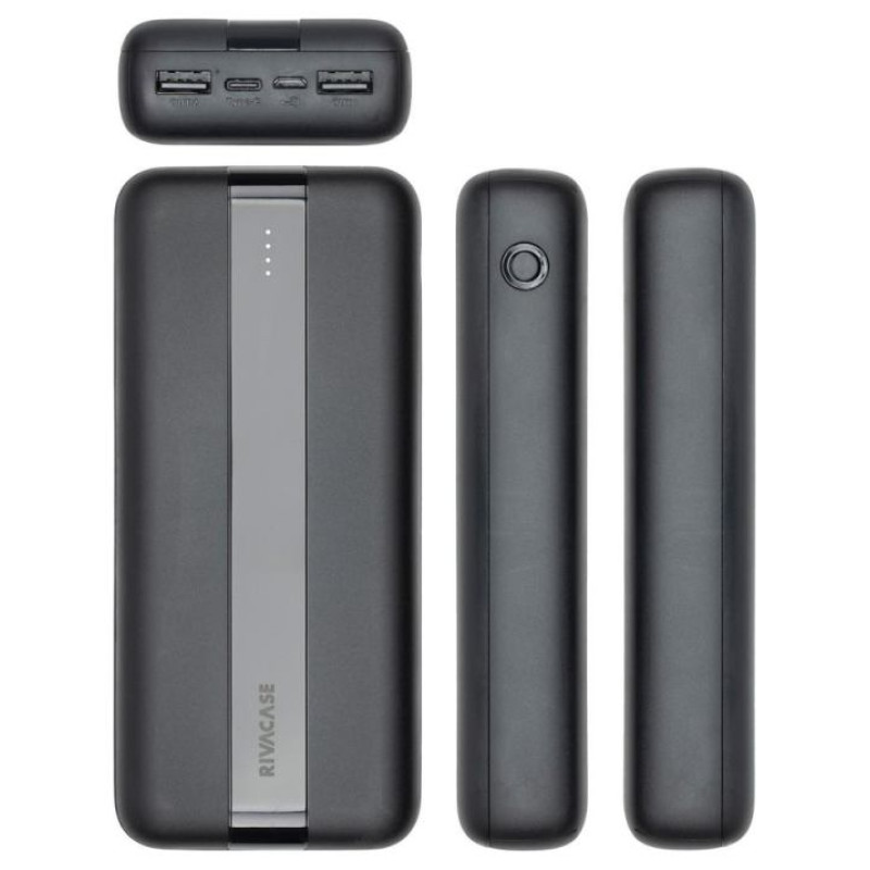 Rivacase POWER BANK USB 20000MAH/VA2081 BLACK RIVACASE