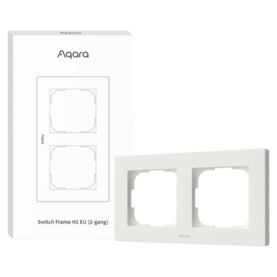 Aqara SMART SWITCH FRAME H2 (2-GANG)/WHITE FE-X01D-W AQARA