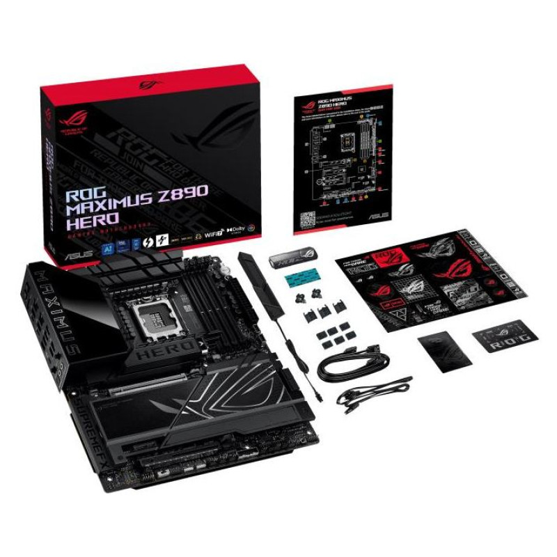 Asus Mainboard|ASUS|Intel Z890|LGA1851|ATX|Memory DDR5|Memory slots 4|1xPCI-Express 4.0 1x|1xPCI-Express 4.0 16x|1xPCI-Express 5.0 16x|6xM.2|1xHDMI|1xAudio-In|1xAudio-Out|4xUSB 3.0|4xUSB 3.1|1xUSB-C|2xUSB-C w/Thunderbolt|1xOptical S/PDIF|2xRJ45|ROGMAXIMUS