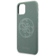 Guess GUHCN58LS4GKA iPhone 11 Pro khaki hard case Silicone 4G Tone On Tone