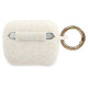 Guess GUACAPSILGLWH AirPods Pro cover biały/white Silicone Glitter