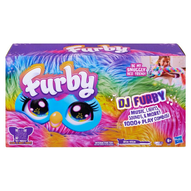 Furby interaktīvā rotaļlieta Dj Furby Rainbow