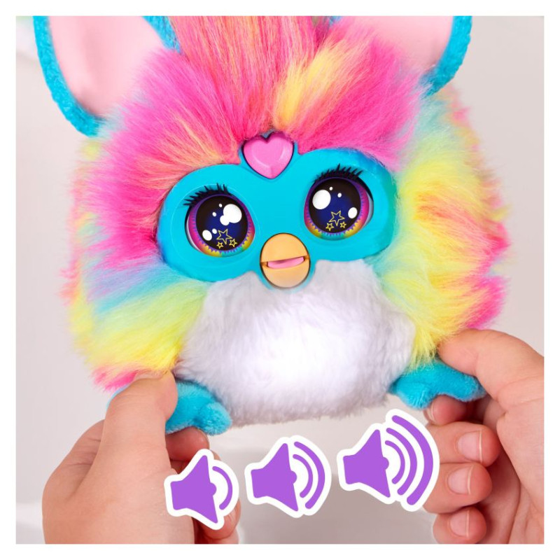 Furby interaktīvā rotaļlieta Dj Furby Rainbow