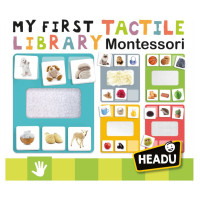 Headu Montessori Izglītojoša spēle ´´Mana pirmā taktilā bibliotēka´´