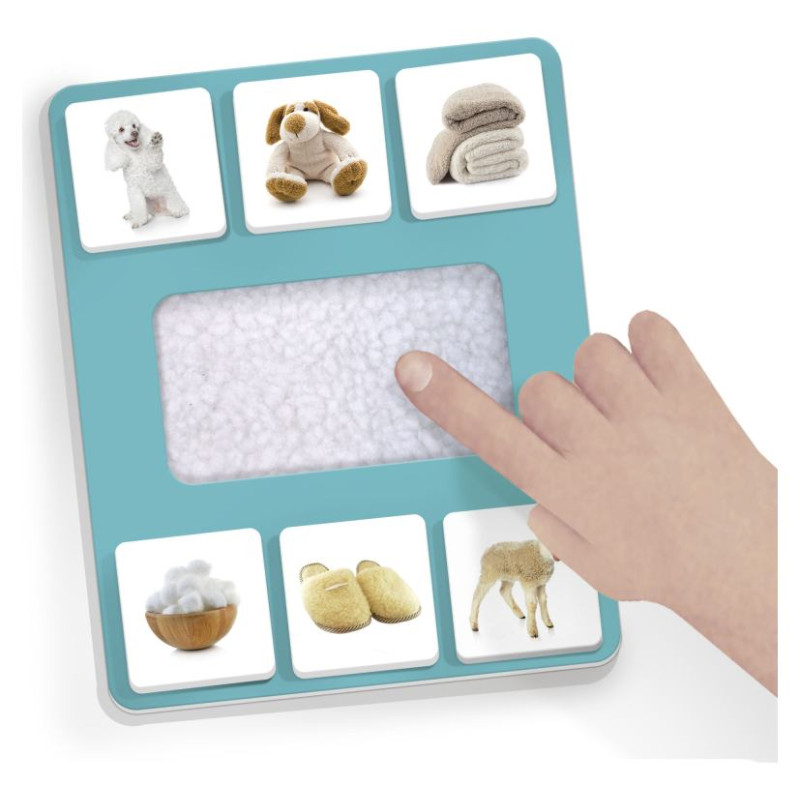 Headu Montessori Izglītojo&scaron;a spēle &acute;&acute;Mana pirmā taktilā bibliotēka&acute;&acute;