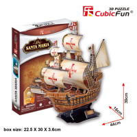 Cubic Fun CUBICFUN 3D puzle Santa Maria