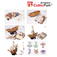 Cubic Fun CUBICFUN 3D puzle Santa Maria