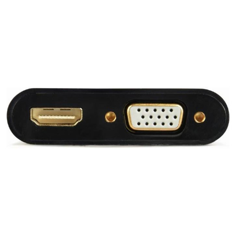 Gembird I/O ADAPTER HDMI TO HDMI/VGA/A-HDMIM-HDMIFVGAF-01 GEMBIRD