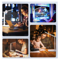 Hawk HW-LAMP01 Desk Lamp White