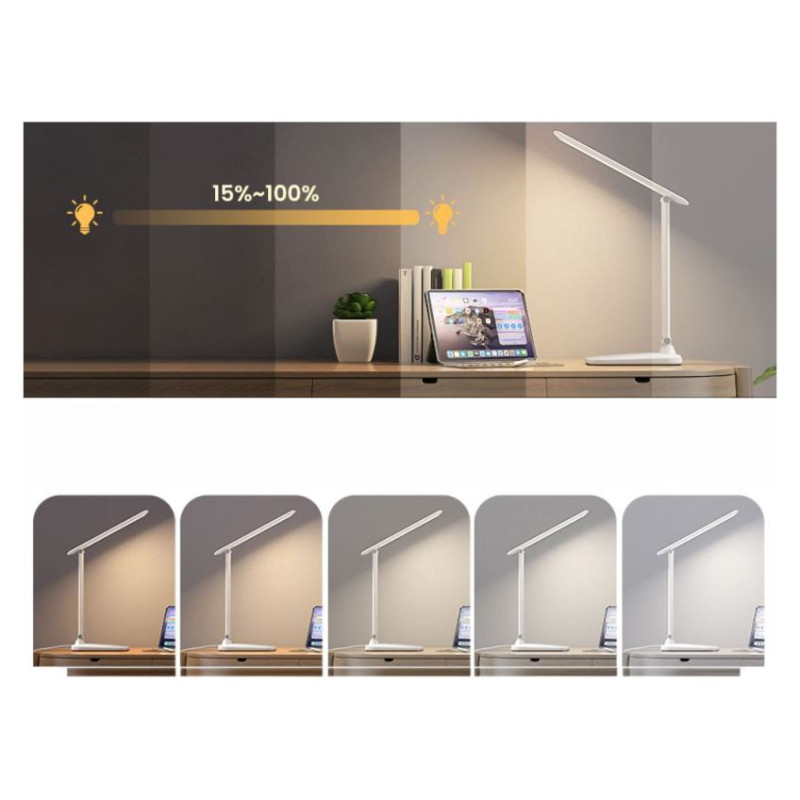 Hawk HW-LAMP01 Desk Lamp White