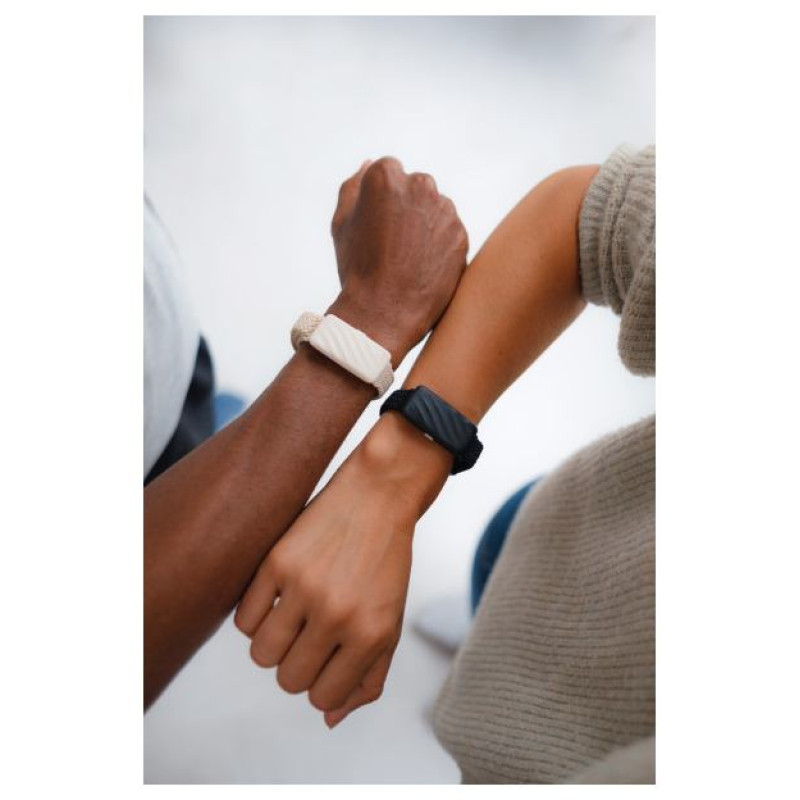 Homedics SS-WB100CE-WW, WakeBand, Your Silent Alarm, Cream