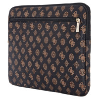 Guess Sleeve Peony Pocket Triangle 14" Laptop Bag - Black