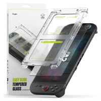 Ringke Easy Slide 2-pack Tempered Glass for Nintendo Switch 2 - Transparent