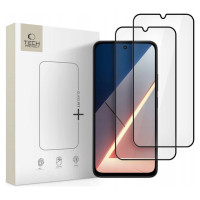 Tech-Protect Glass Fit+ 2-pack tempered glass for Xiaomi Poco M7 - black