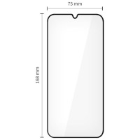 Tech-Protect Glass Fit+ 2-pack tempered glass for Xiaomi Poco M7 - black
