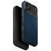 Uniq Lyden DS Case for iPhone 17 Pro Max Magclick Charging - Blue and Black