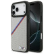 BMW M Tricolor Metal Logo MagSafe Case for iPhone 17 Pro Max - Gray