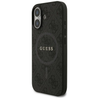 Guess 4G Ring Classic Logo MagSafe case for iPhone 17 - black