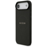 Guess Grained Ring MagSafe case for iPhone 17 Air - black