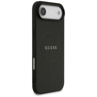 Guess Grained Ring MagSafe case for iPhone 17 Air - black