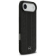 Mercedes Leather Laurel Leaves Stripes MagSafe Case for iPhone 17 Air - Black