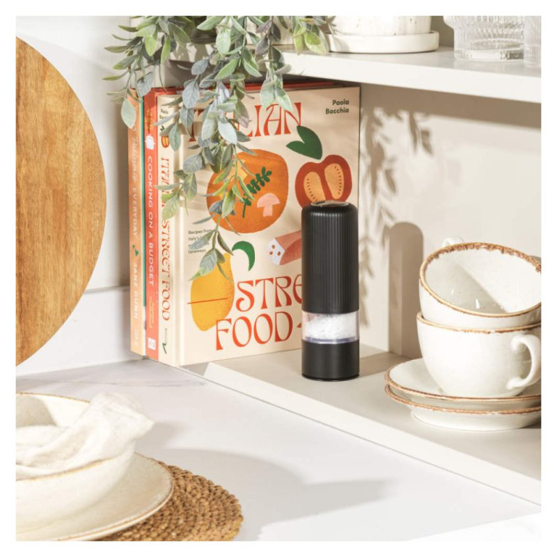 Salter BW12958EU7 Clarence Electric Salt & Pepper Mill Black