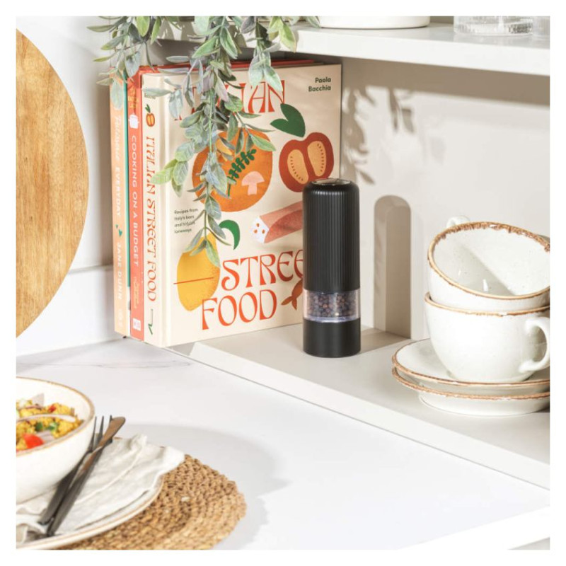 Salter BW12958EU7 Clarence Electric Salt & Pepper Mill Black