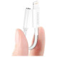 Dudao audio adapter headphone adapter from Lightning to 3.5 mm mini jack white (L16i white)