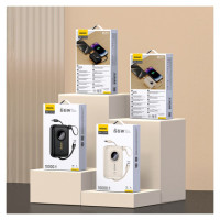 Dudao K14 10000mAh power bank with USB-C / Lightning cables - beige