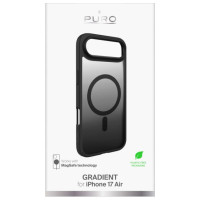 Puro Gradient TPU Case Compatible with MagSafe for iPhone 17 Air - Black