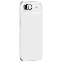 Amazingthing Lens Glass for iPhone 17 Air with Silver Aluminum Frame