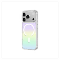 Amazingthing Minimal Mag case for iPhone 17 Pro Max compatible with MagSafe rainbow - multicolor