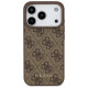 Guess 4G Classic Case for iPhone 17 Pro - Brown
