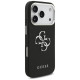 Guess Grained Big 4G Classic Logo case for iPhone 17 Pro - black
