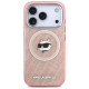 Karl Lagerfeld IML Choupette Head Logo MagSafe Case for iPhone 17 Pro - Pink