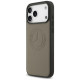 Mercedes Leather Vintage Logo MagSafe Case for iPhone 17 Pro Max - Beige