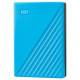 Western Digital External HDD|WESTERN DIGITAL|My Passport|4TB|USB 2.0|USB 3.0|USB 3.2|Colour Blue|WDBPKJ0040BBL-WESN