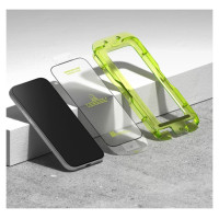 Ringke Easy Slide 2-pack tempered glass for iPhone 17 Pro - black