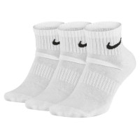 Nike Everyday Cushion Ankle 3Pak M SX7667-100 socks (47 - 50)