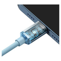Baseus CAJY001303 Lightning - USB-C PD cable 20W 480Mb/s 1.2m - blue