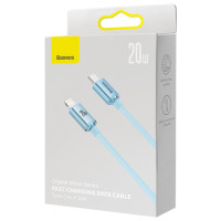 Baseus CAJY001303 Lightning - USB-C PD cable 20W 480Mb/s 1.2m - blue