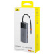 Baseus USB HUB 6in1 Baseus Metal Gleam Series II USB-A/USB-C/USB-C PD/HDMI/RJ45 - black
