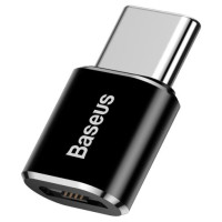 Baseus Mini Micro USB to USB-C adapter - black