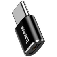 Baseus Mini Micro USB to USB-C adapter - black