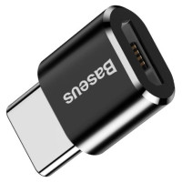 Baseus Mini Micro USB to USB-C adapter - black