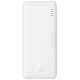 Baseus Airpow 20W 10000mAh Power Bank with Baseus Simple Series USB-A - USB-C 30 cm Cable - White