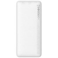 Baseus Airpow 20W 10000mAh Power Bank with Baseus Simple Series USB-A - USB-C 30 cm Cable - White